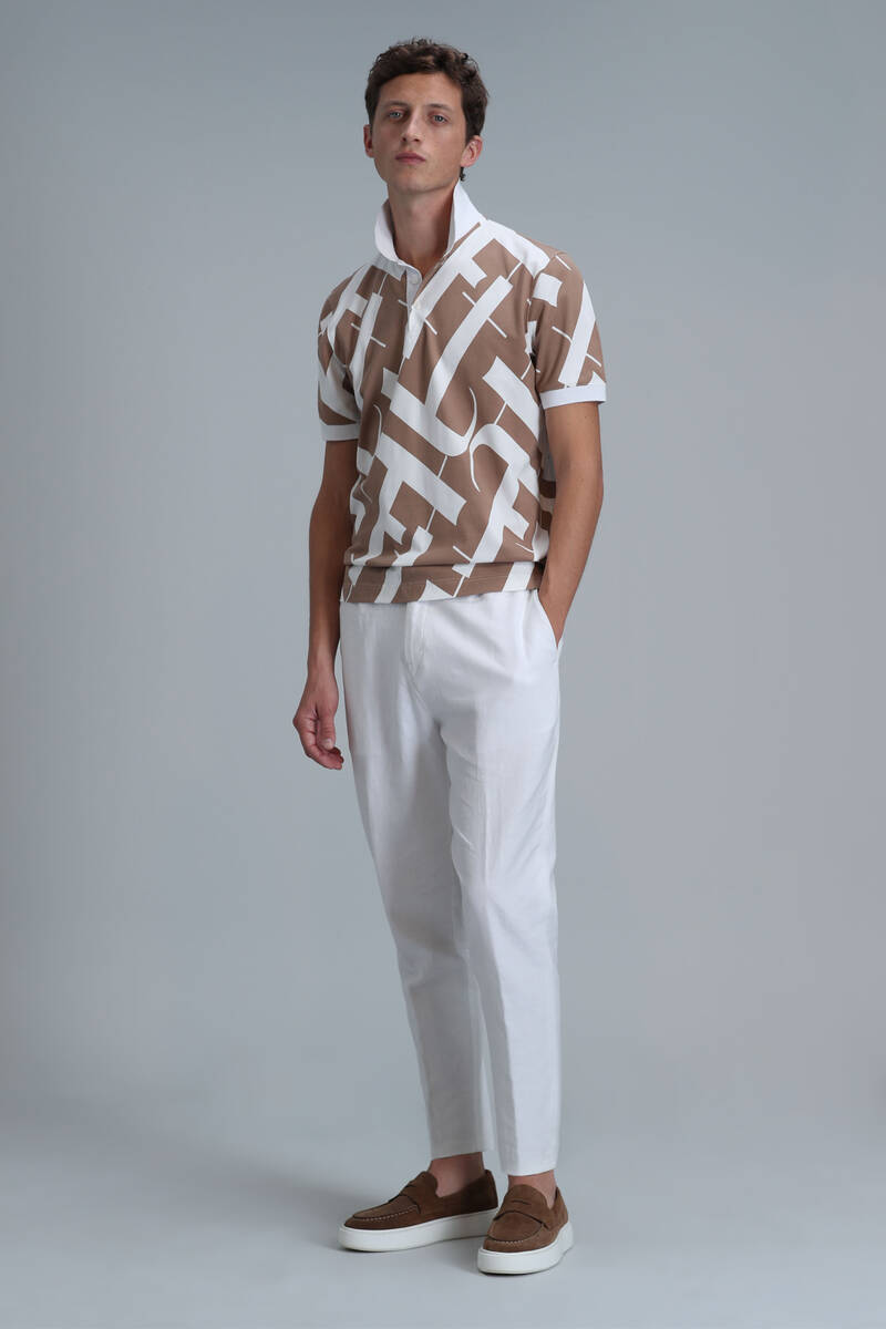Cara Smart Men's Polo T-Shirt Copper - 2