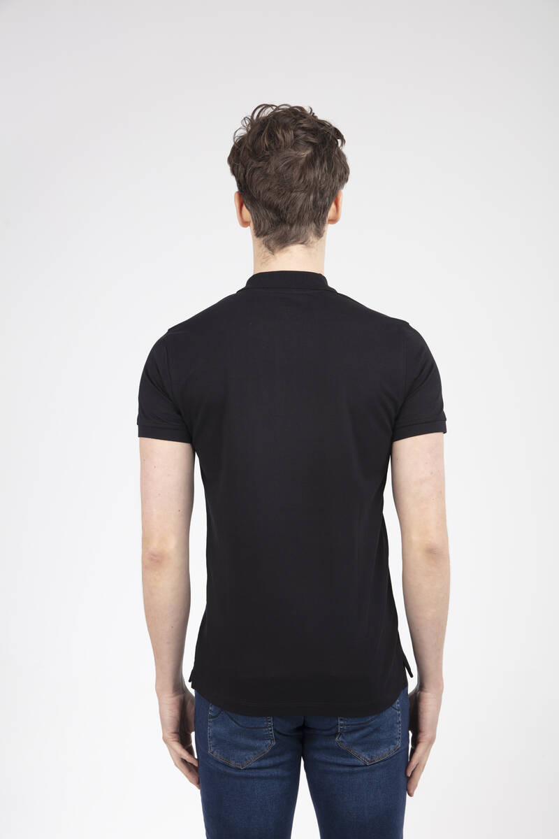 Carl Polo Men's T-Shirt Black - 4