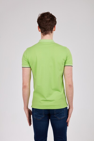 Carl Polo Men's T-Shirt Green - 4
