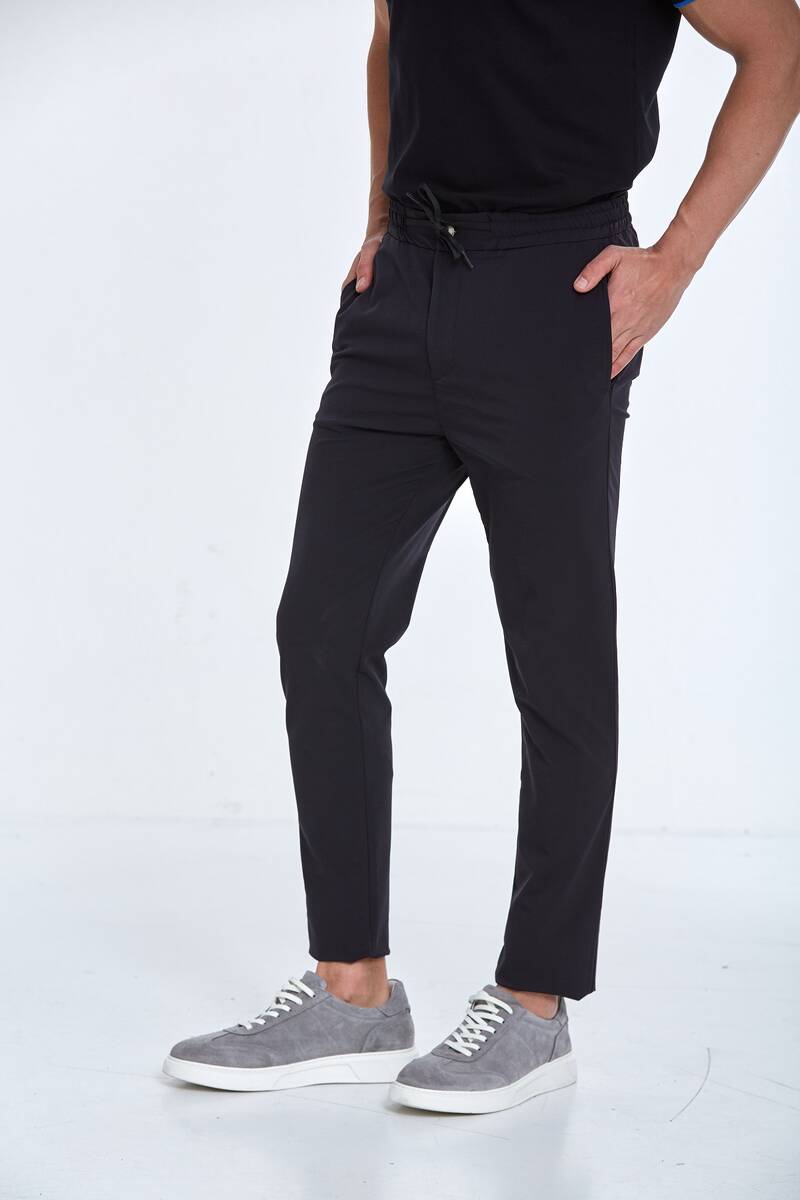 Casual Woven Jogger Men's Pants - 4