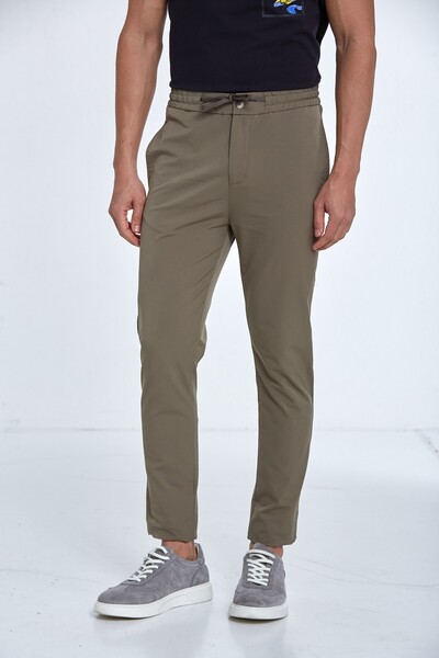 Casual Woven Jogger Men's Pants - 18