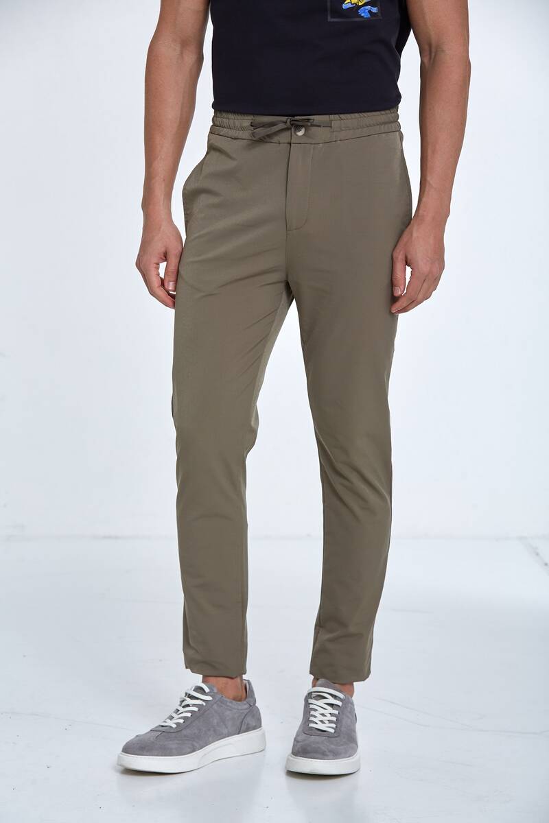 Casual Woven Jogger Men's Pants - 18