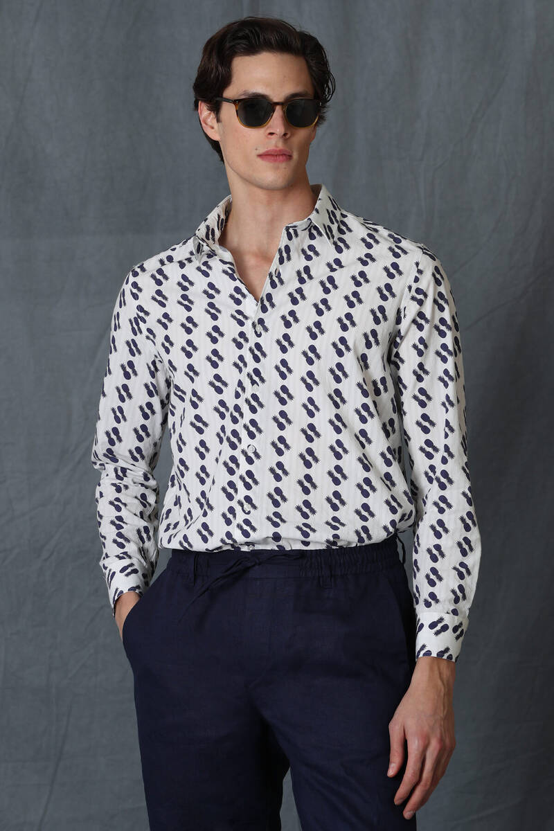 Cemer Erkek Smart Gömlek Comfort Slim Fit - 1