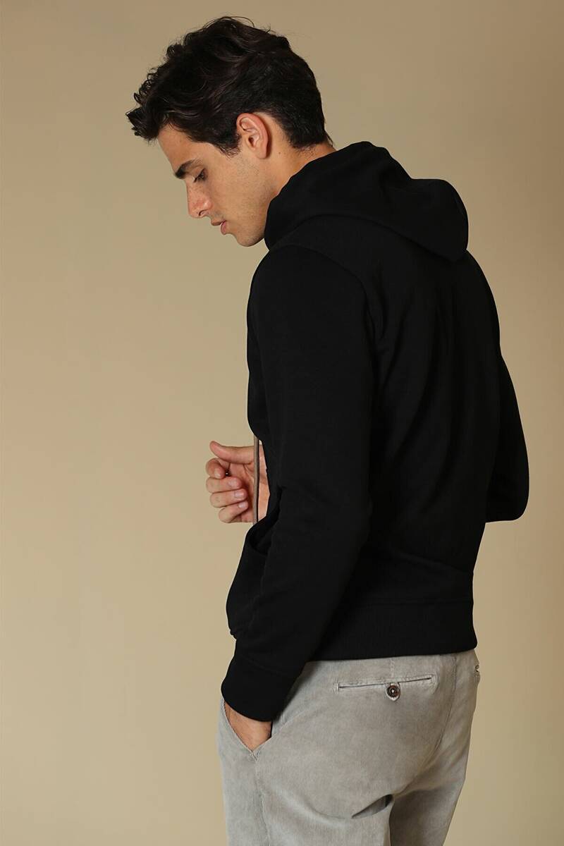 Charge Erkek Sweatshirt Siyah - 6