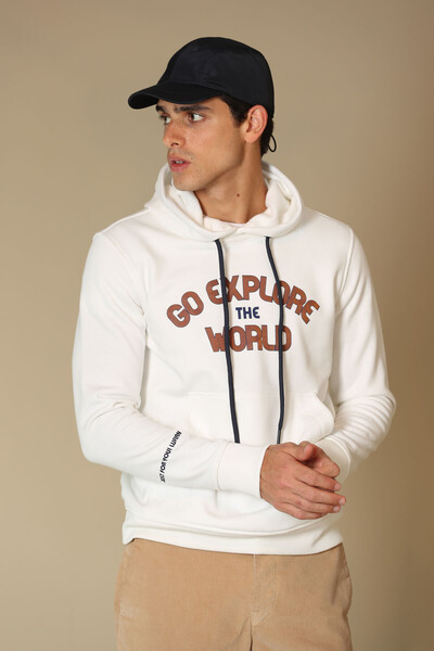 Charge Men's Sweatshirt Off White - 3
