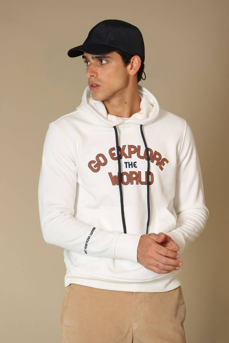 Charge Men's Sweatshirt Off White - 3