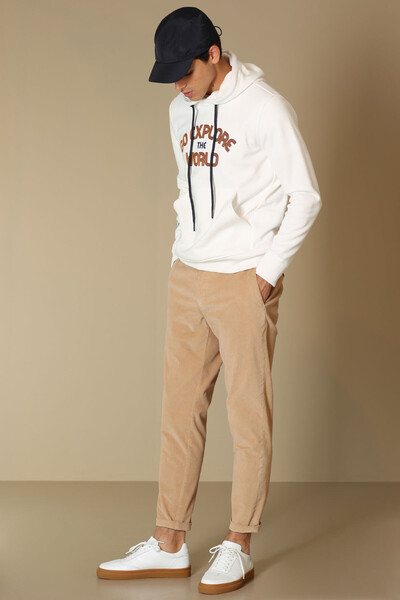 Charge Men's Sweatshirt Off White - 4