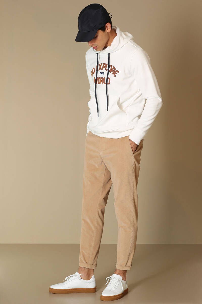 Charge Men's Sweatshirt Off White - 4