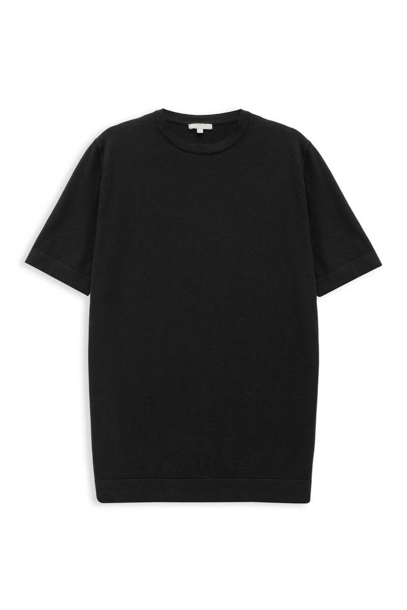 Chicago Black Color Crew Neck Knitwear - 1