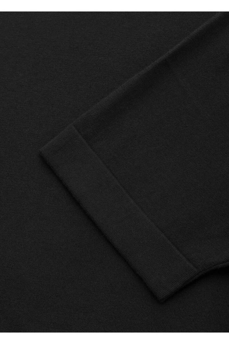 Chicago Black Color Crew Neck Knitwear - 3