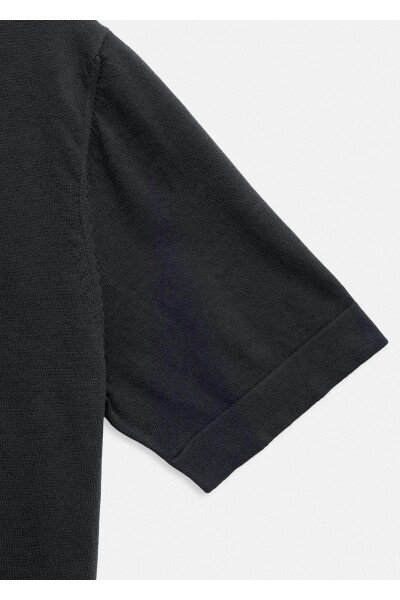Chicago Navy Blue Color Crew Neck Knitwear - 2