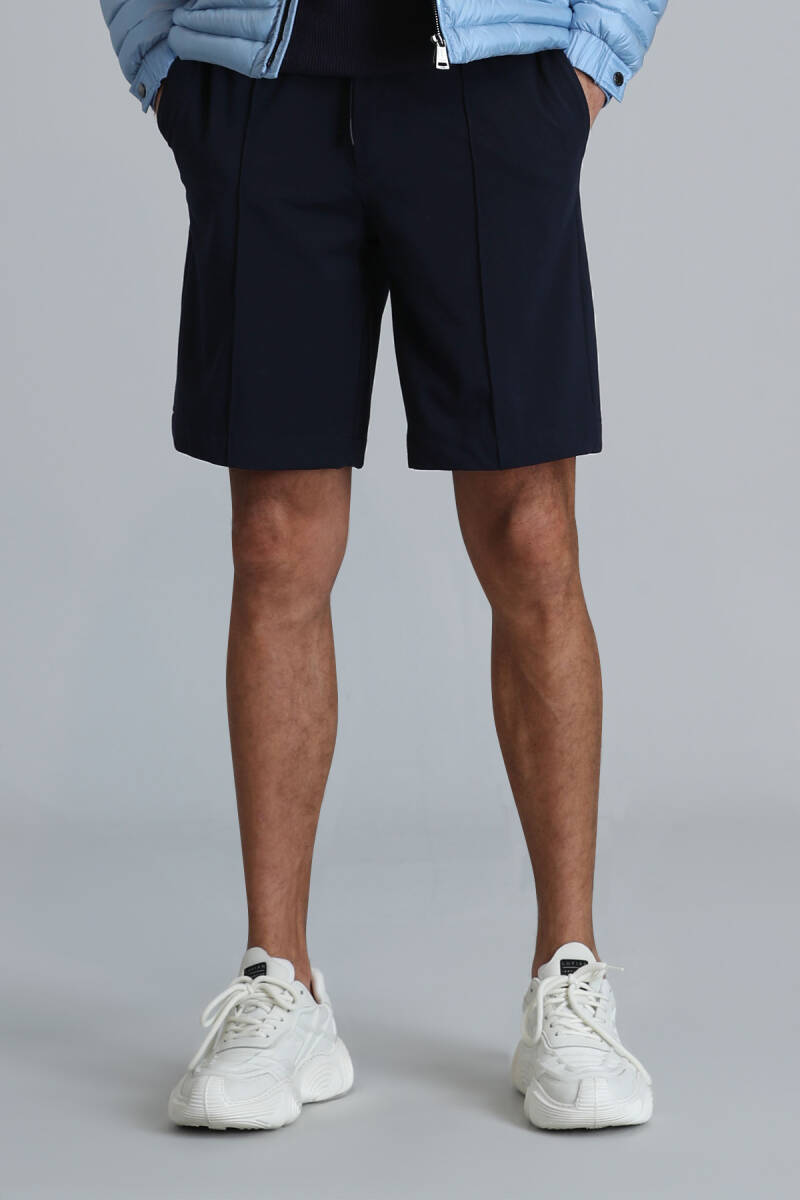 Chrıs Spor Erkek Chino Şort Slim Fit Lacivert - 4