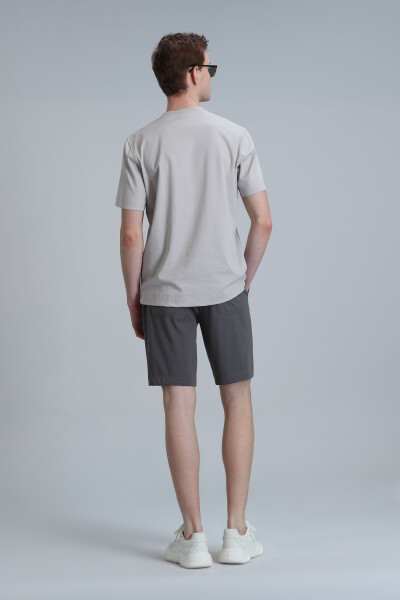 Chrıs Spor Erkek Chino Şort Slim Fit Nefti Yeşil - 6
