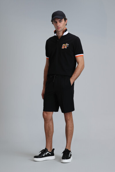 Chrıs Spor Erkek Chino Şort Slim Fit Siyah - 4