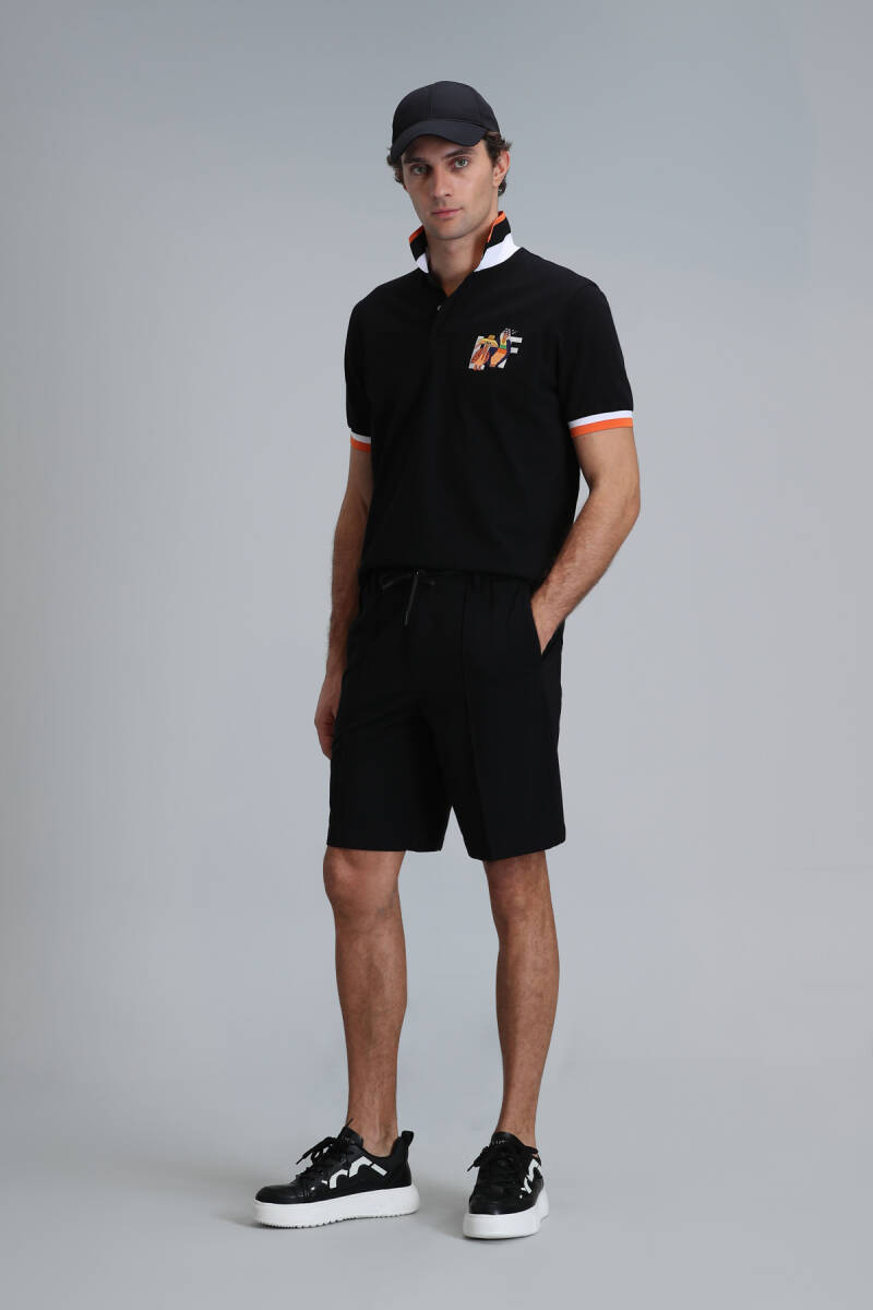 Chrıs Spor Erkek Chino Şort Slim Fit Siyah - 4