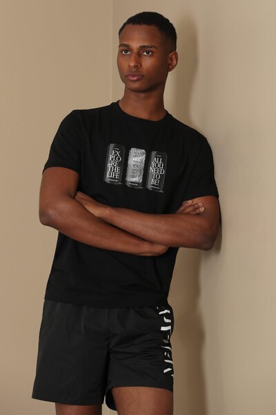 Chrıst Men's Graphic Basic T-Shirt - 4