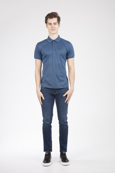Clark Polo Erkek Polo Tişört İndigo - 2