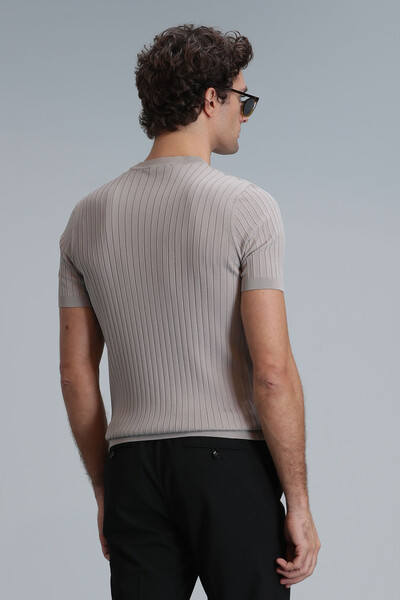 Class Men's Sweater Beige - 6