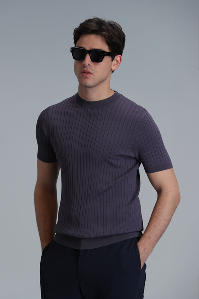 Class Men's Sweater Plum 