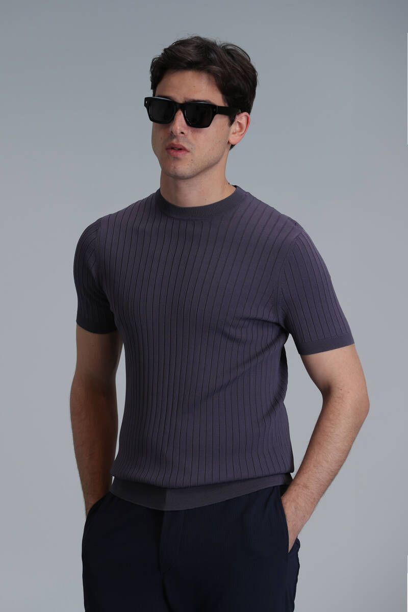 Class Men's Sweater Plum - 1