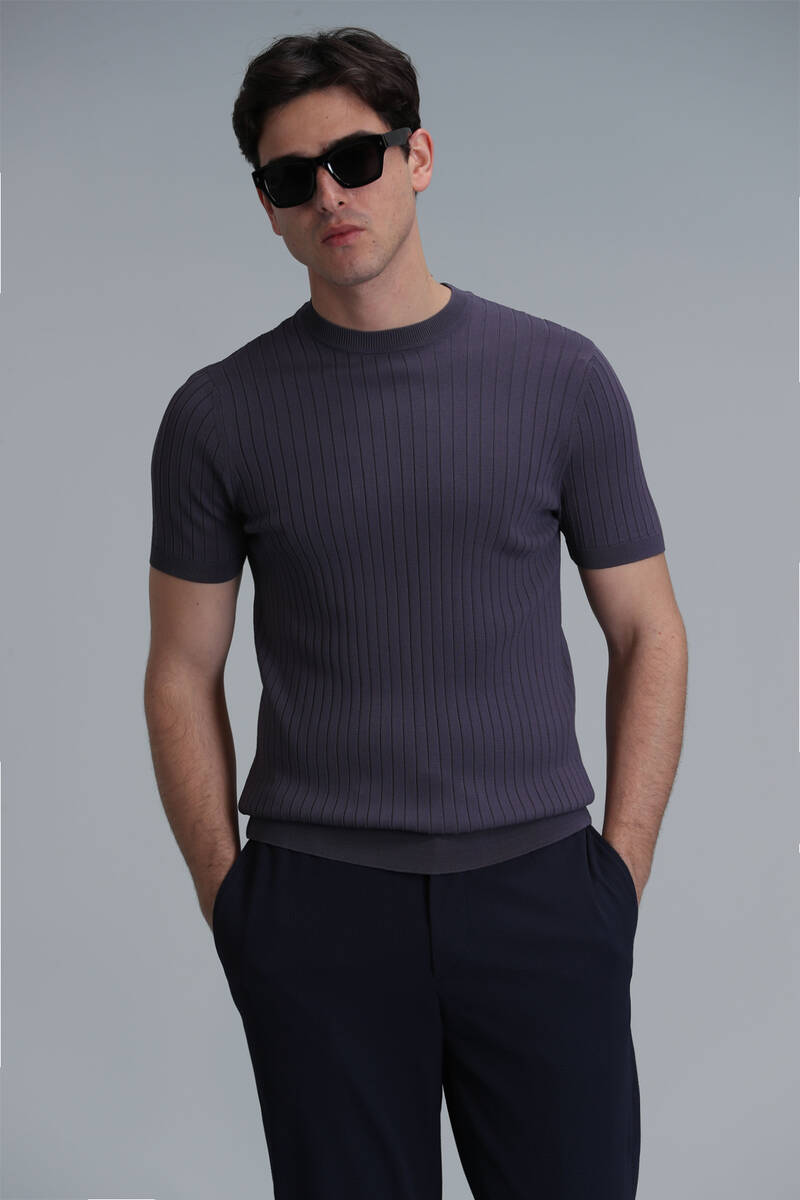 Class Men's Sweater Plum - 3
