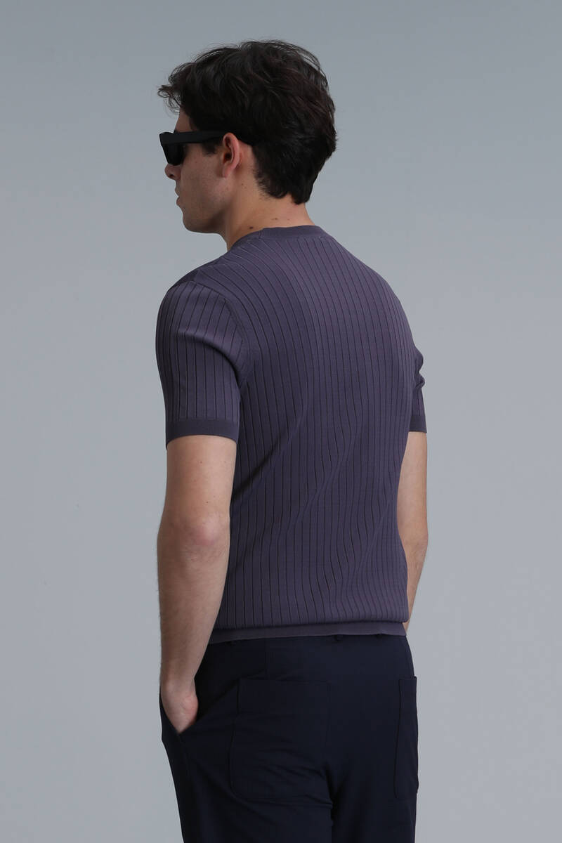 Class Men's Sweater Plum - 6