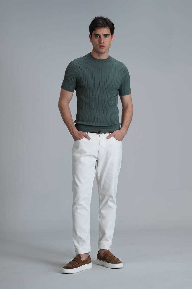 Class Men's Sweater Smoke Green - 2