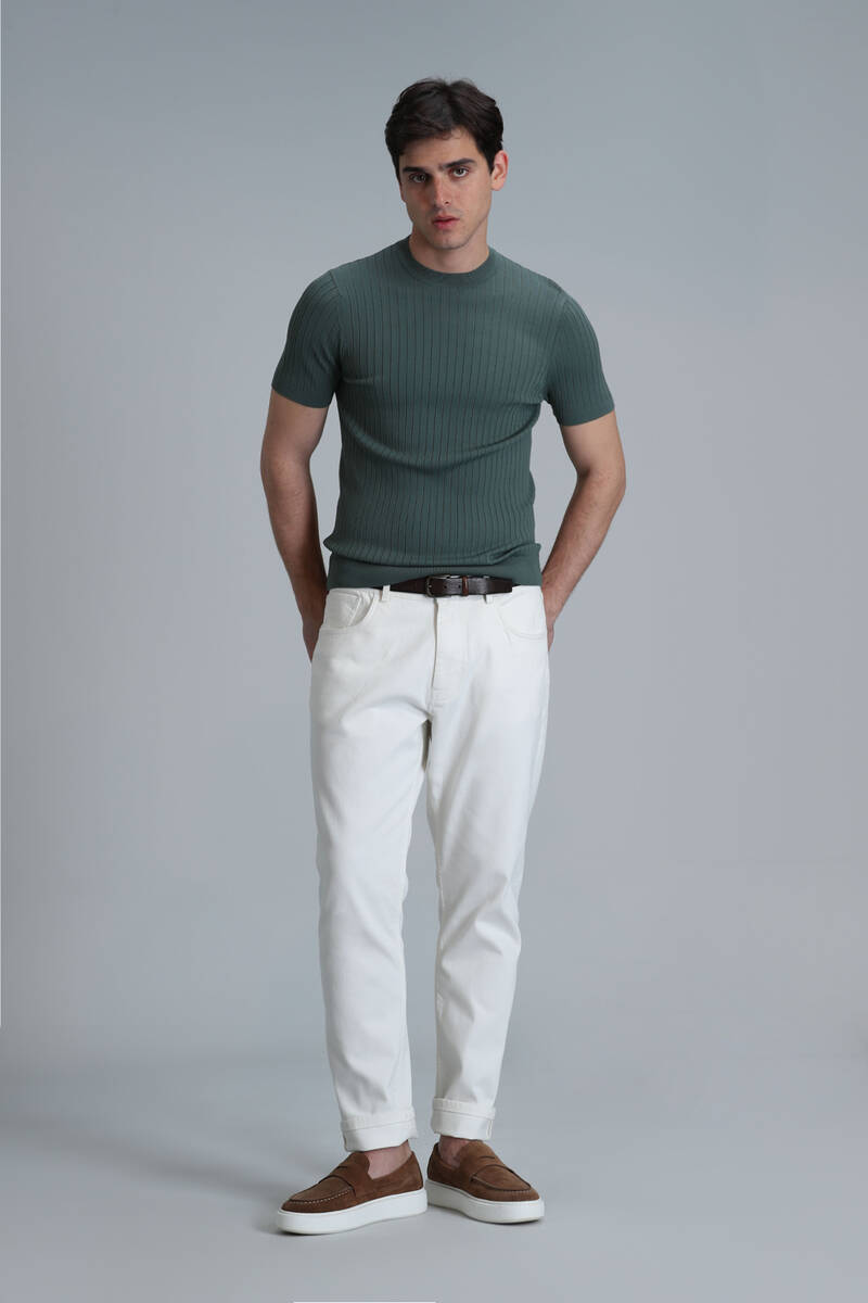 Class Men's Sweater Smoke Green - 3