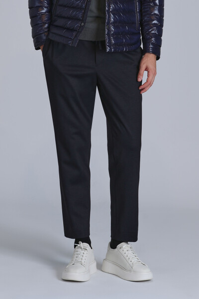 Clos Spor Erkek Chino Pantolon Slim Fit Lacivert - LUFIAN (1)