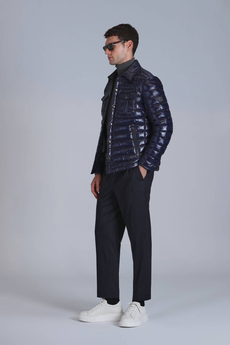 Clos Spor Erkek Chino Pantolon Slim Fit Lacivert - 3