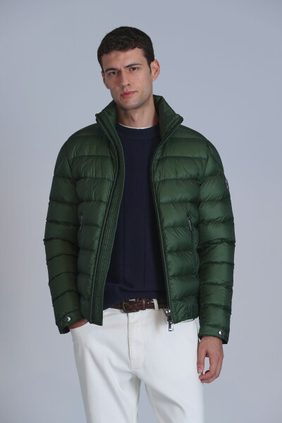 Clow Goose Down Men's Coat Green - 5