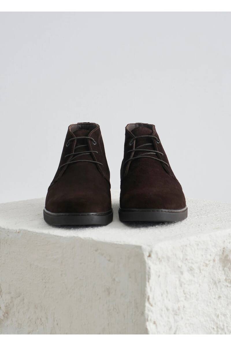 Coe Brown Suede Boots - 4