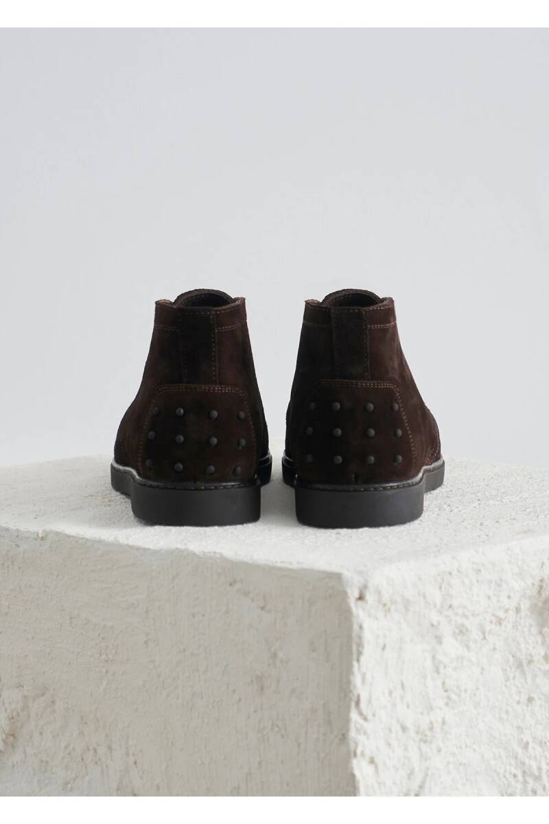 Coe Brown Suede Boots - 5