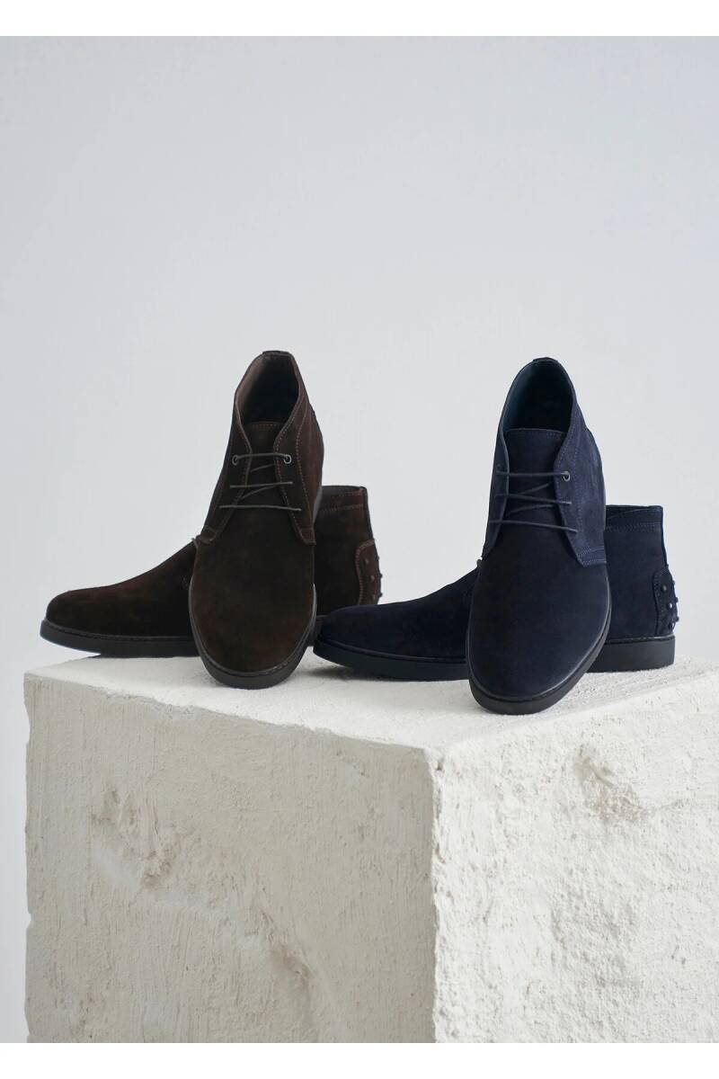 Coe Brown Suede Boots - 6