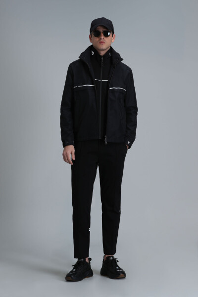 Damon Men's Coat Black - 2