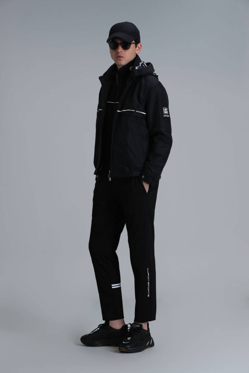 Damon Men's Coat Black - 4