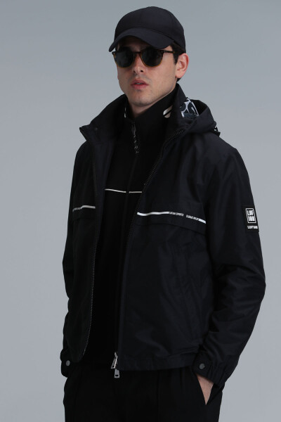 Damon Men's Coat Black - 5