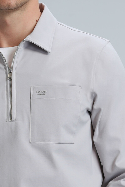 Danı Erkek Sweatshirt Taş - 3
