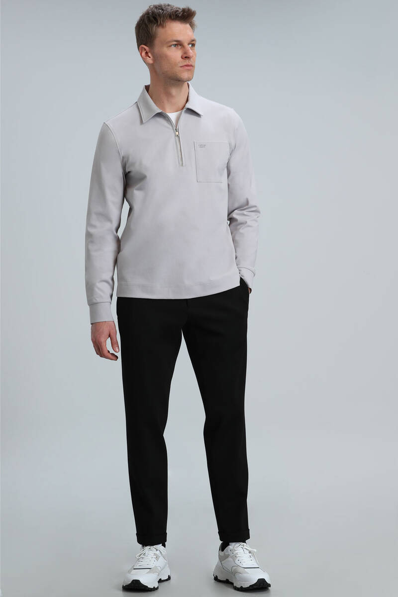 Danı Erkek Sweatshirt Taş - 4