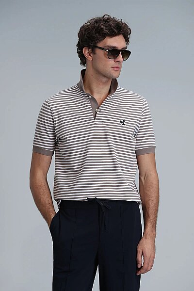 Danı Smart Erkek Polo Tişört Toprak - 3