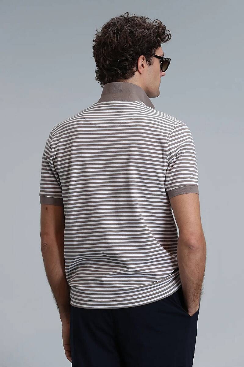 Danı Smart Erkek Polo Tişört Toprak - 6