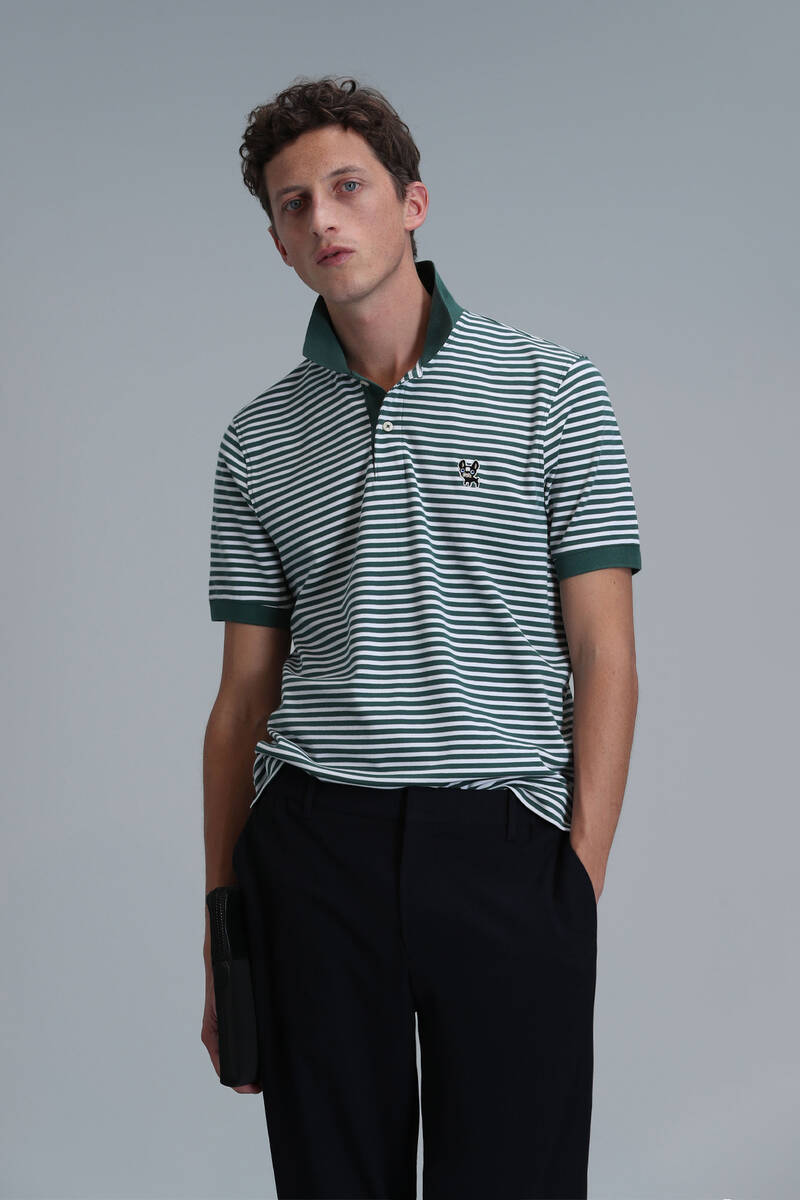 Danı Smart Men's Polo T-Shirt Duck Green - 1