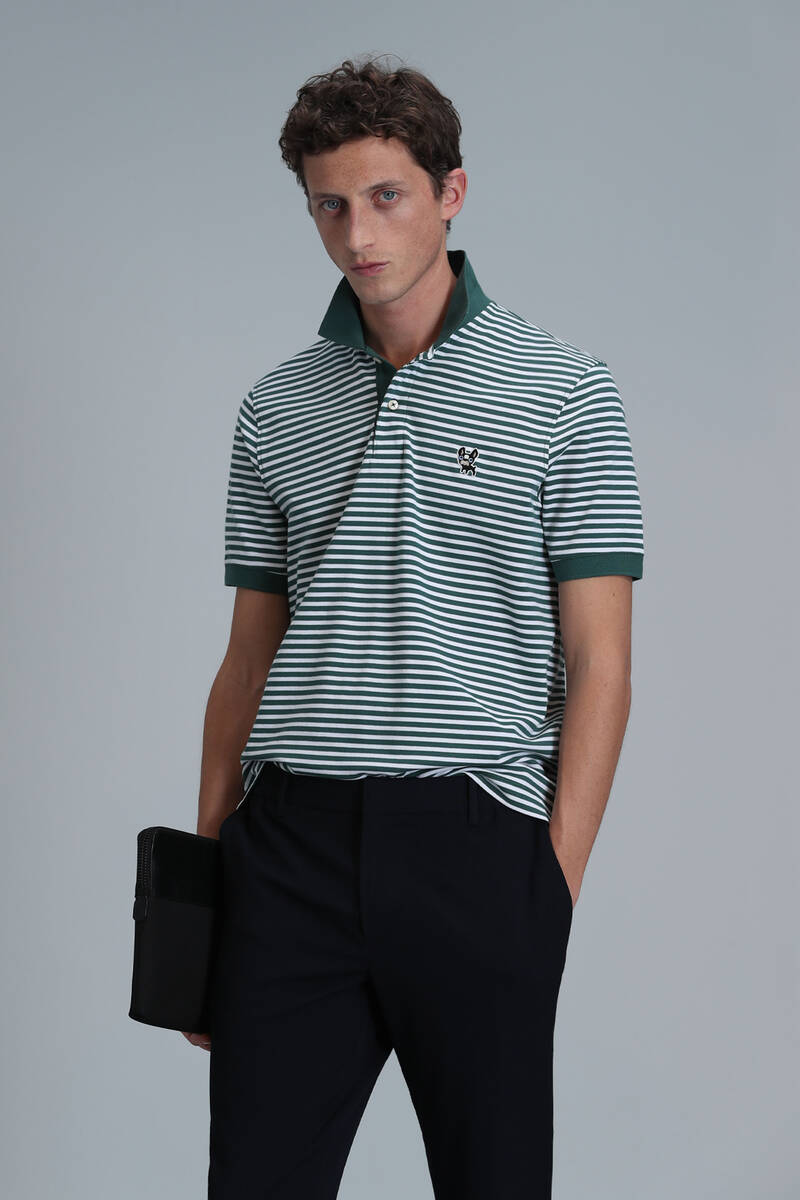 Danı Smart Men's Polo T-Shirt Duck Green - 3
