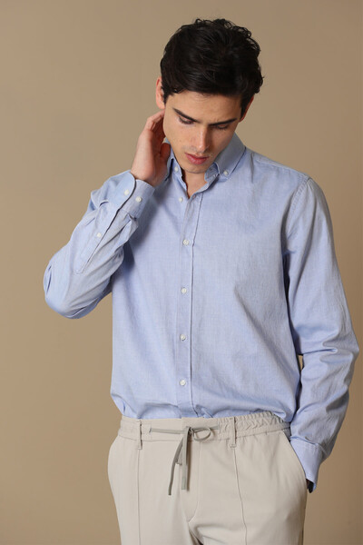 Danıel Men's Basic Shirt - 3