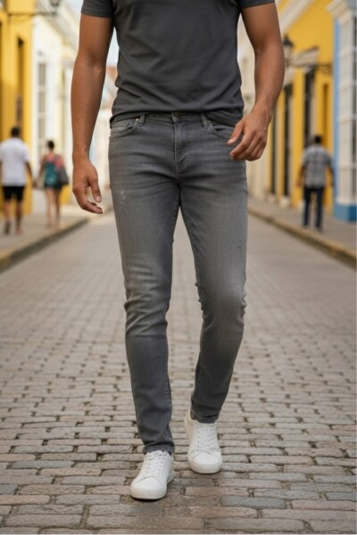 Danny Slim Fit Jeans Gray - 2