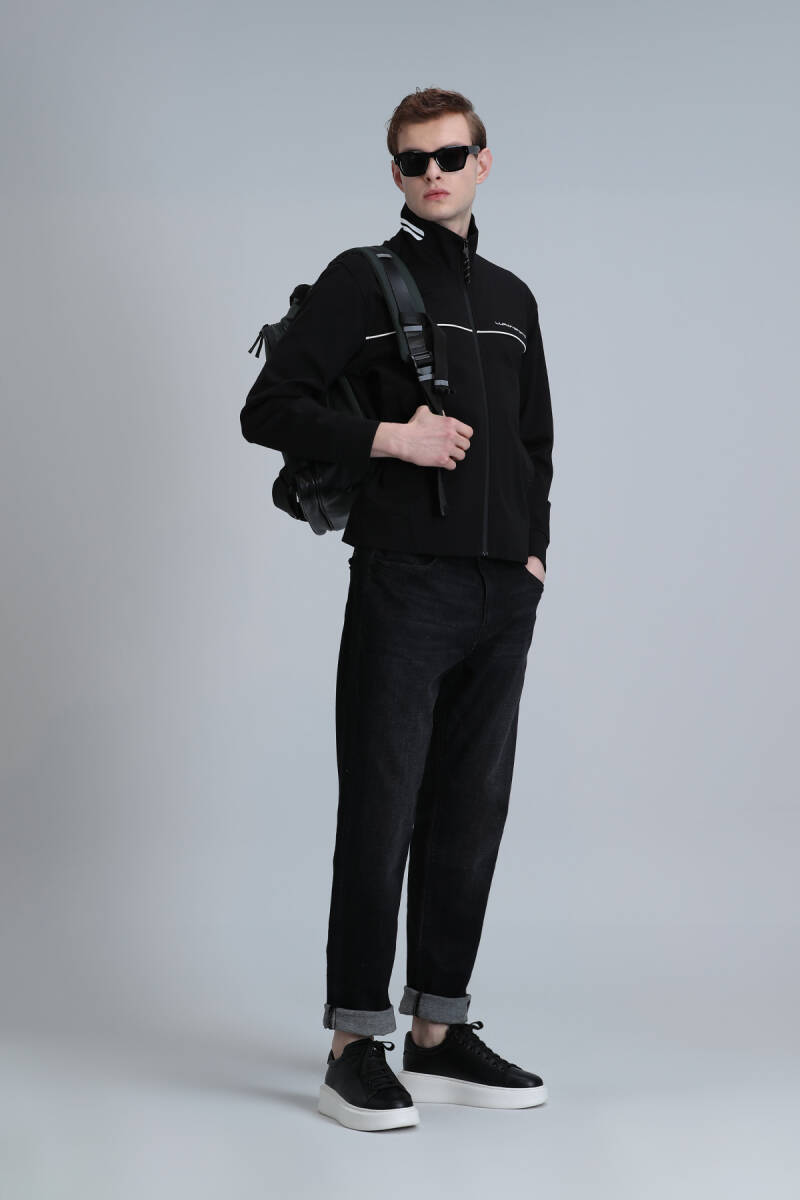 Darcy Smart Jean Erkek Pantolon Regular Fit Siyah - 3