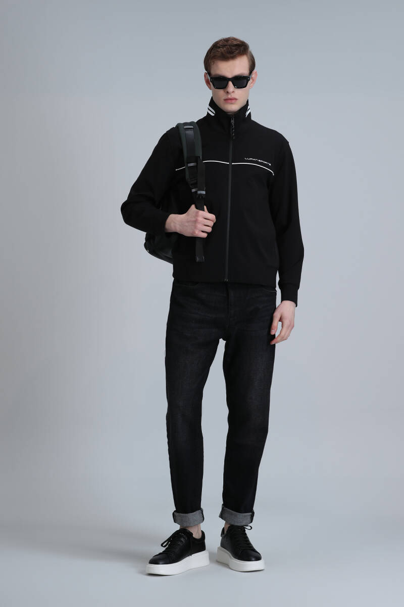 Darcy Smart Jean Erkek Pantolon Regular Fit Siyah - 4