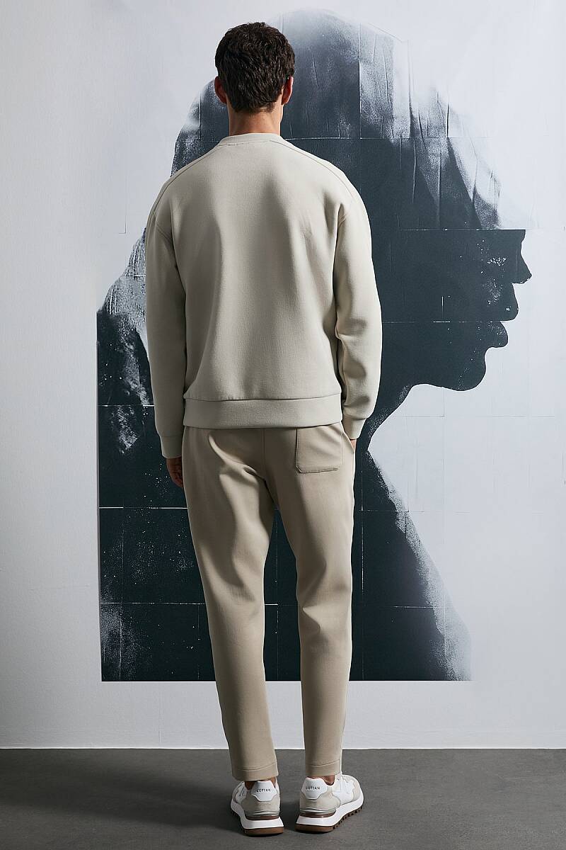 Dark Erkek Sweatshirt Ekru - 6