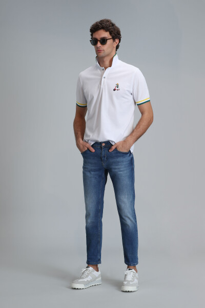 Davıd Smart Jean Erkek Pantolon Regular Fit Mavi - 1