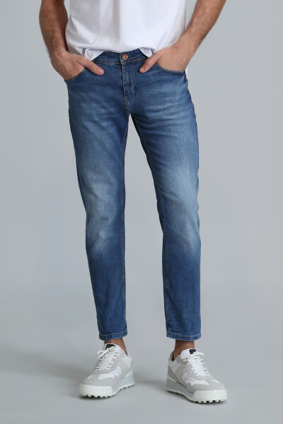Davıd Smart Jean Erkek Pantolon Regular Fit Mavi - 2
